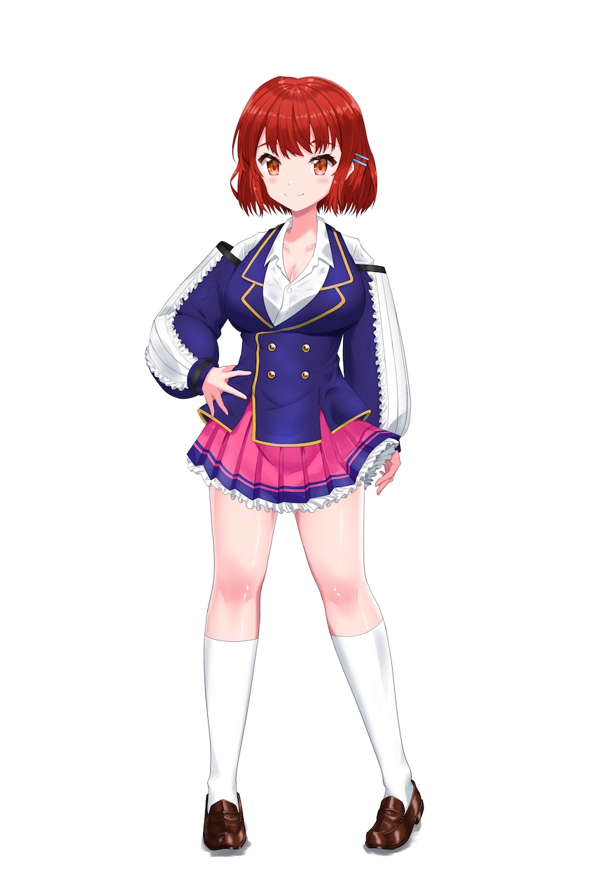 美少女キャラ（デザインある前提）で立ち絵制作します デザイン資料がある女の子キャラ限定で立ち絵にします！ イメージ2