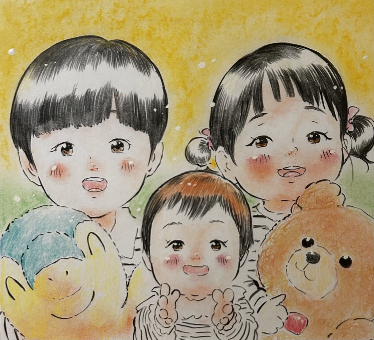 可愛く似顔絵お描きします お客様とご相談してお進めします。 イメージ2