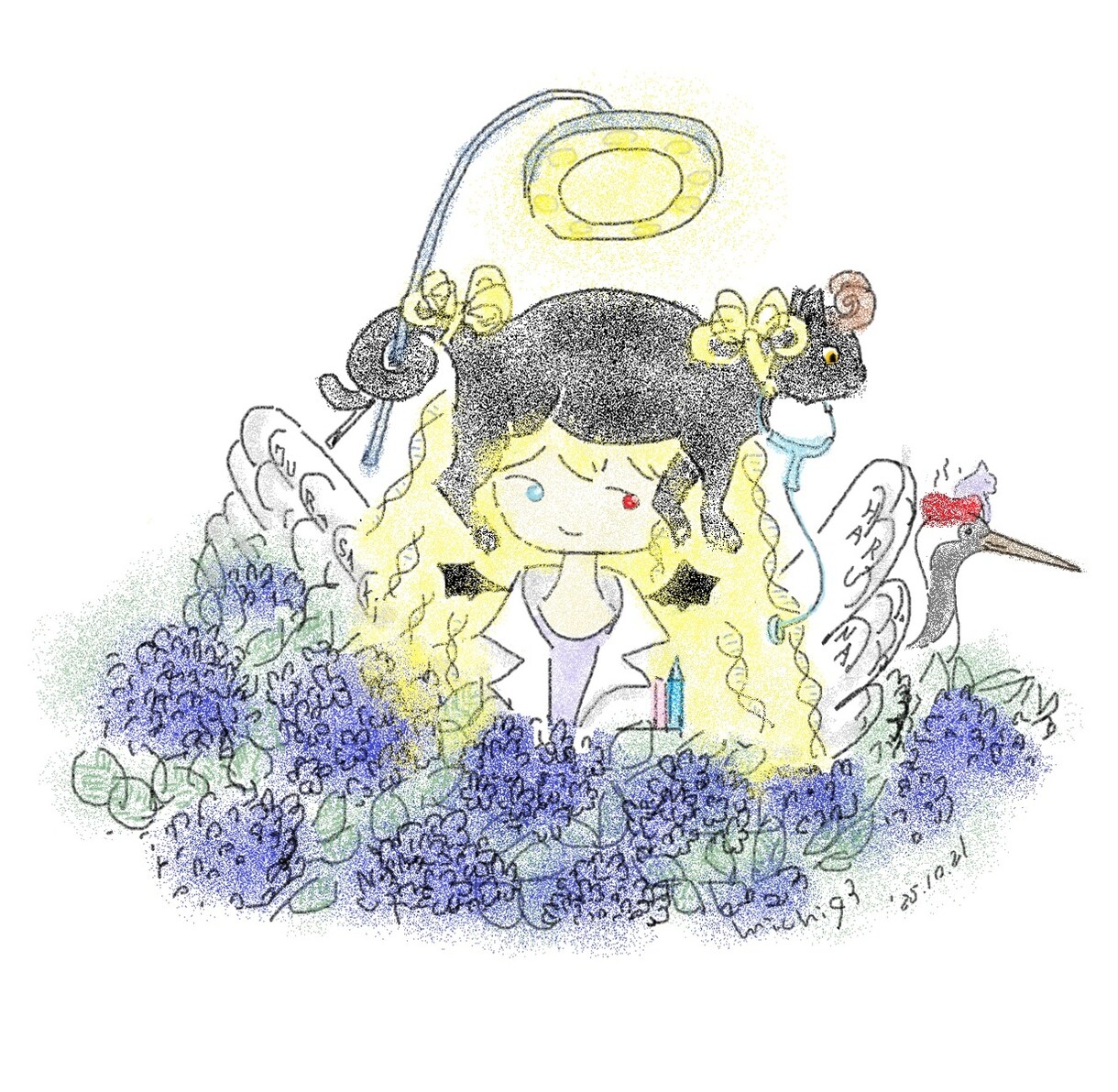 あなたの好きな動物のイラストを描き方ます 好きなものを集めて世界で一つのポートレートイラスト イメージ1