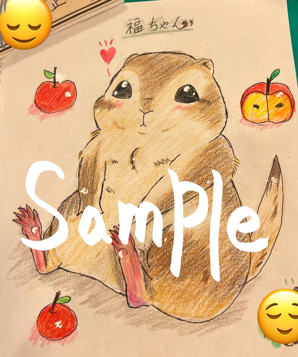 ペットさん中心にご希望のイラストを描かせて頂きます 色鉛筆・パステルで描く温かみのあるイラストが特徴です！ イメージ9