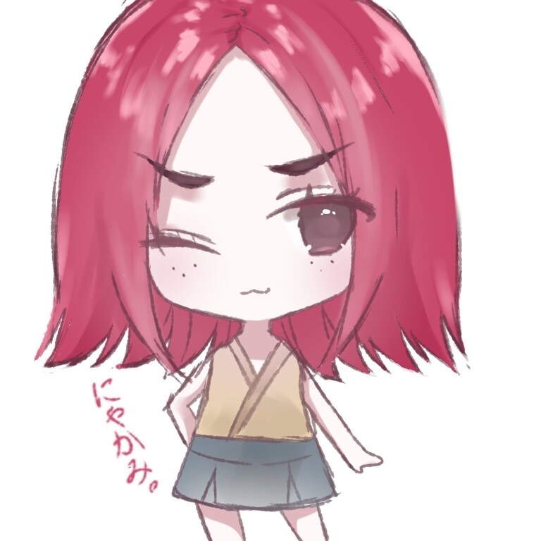 二頭身で水彩のような可愛いイラストを描きます ！！！！！！！！！！！！！！！ イメージ1