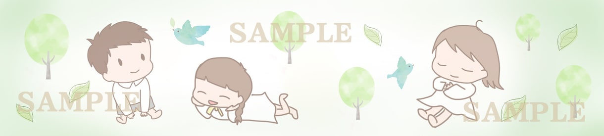 かわいい”イラスト”で♪各種WEB画像作成します オリジナル癒され＆可愛いイラストをお手頃価格で！まとめ割あり イメージ3