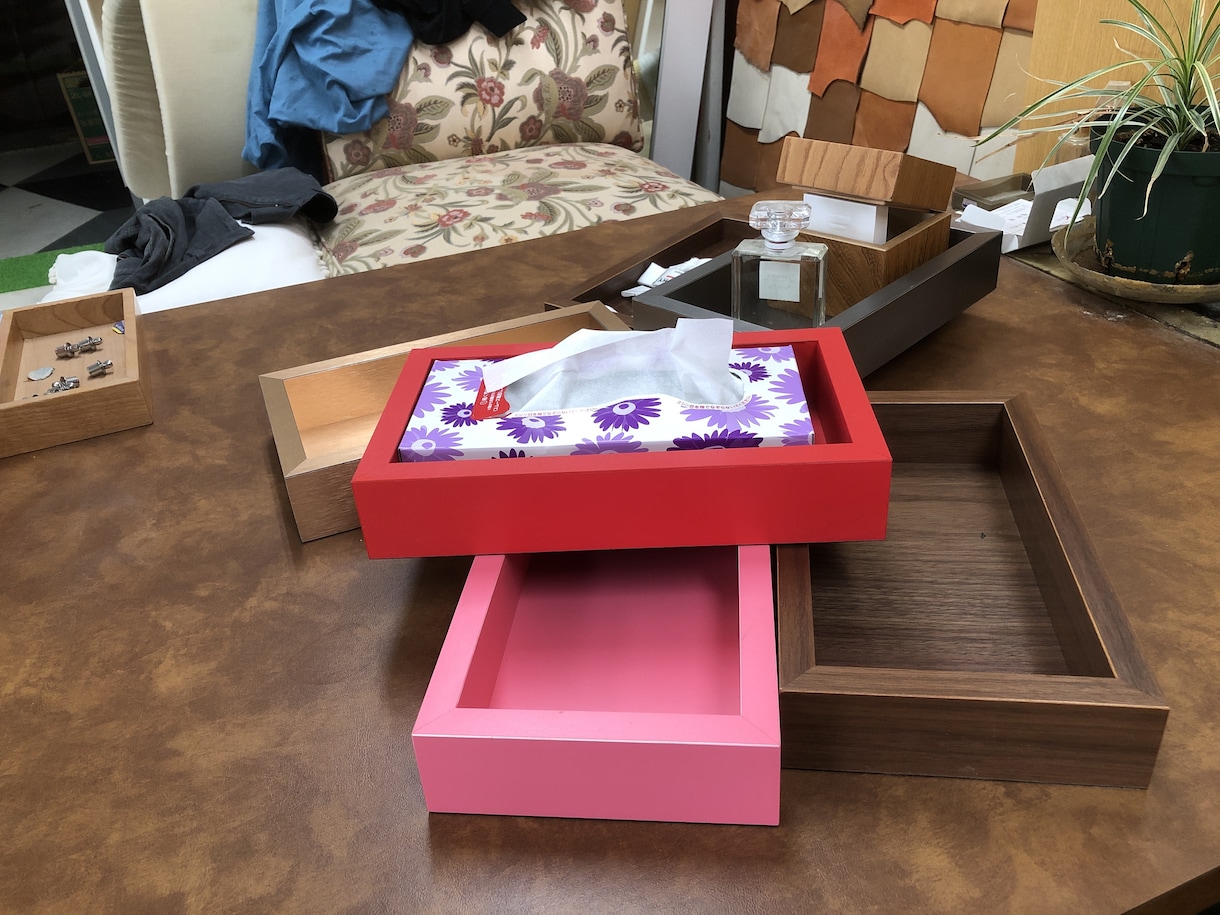 アナタのお部屋とアナタのハートに提供します アナタの気持ちで、なんでも使えるテッシュケースカバー イメージ1