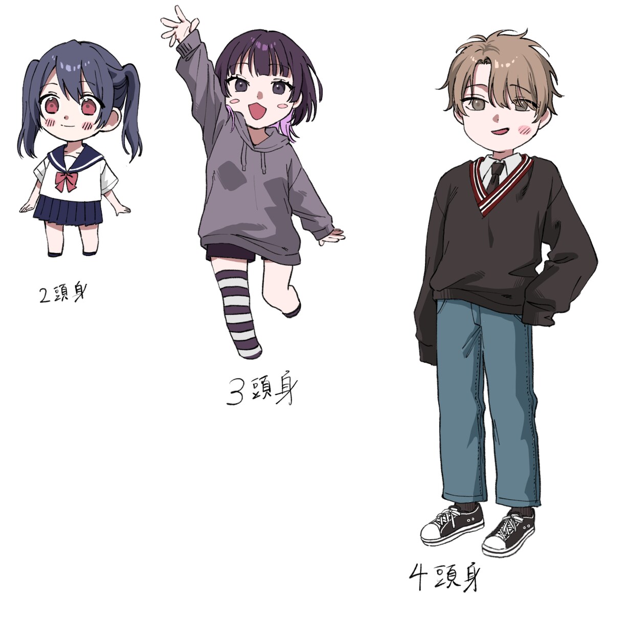 アイコンや立ち絵などのイラストを描きます 鮮やかでポップな絵柄が好きな方におすすめです！ イメージ3