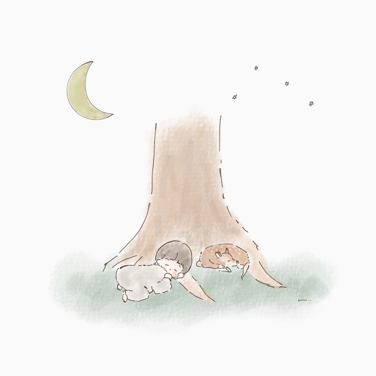 お子様のふんわりしたイラストを描きます 送っていただいた写真を参考に世界で一つのイラストを描きます！ イメージ7