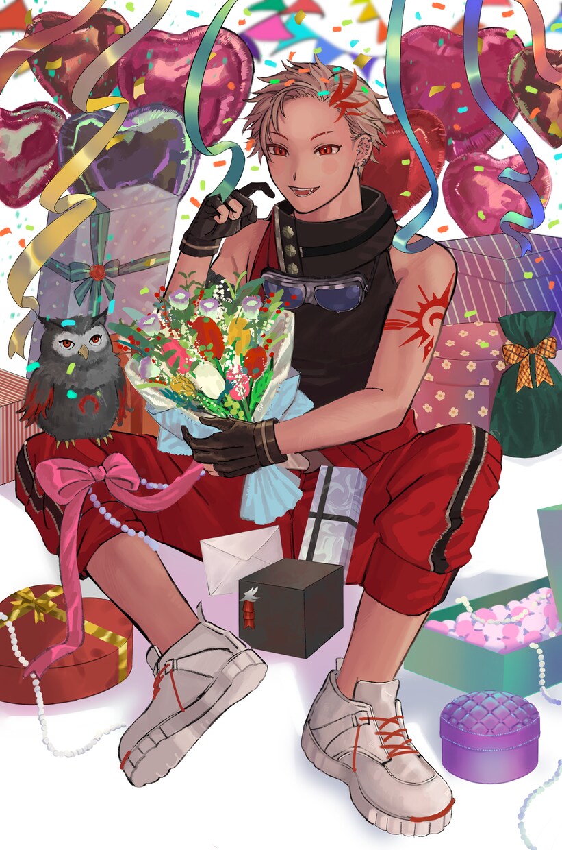 配信用のイラスト・立ち絵イラスト承ります 存在感のあるイラスト制作お任せください！ イメージ1