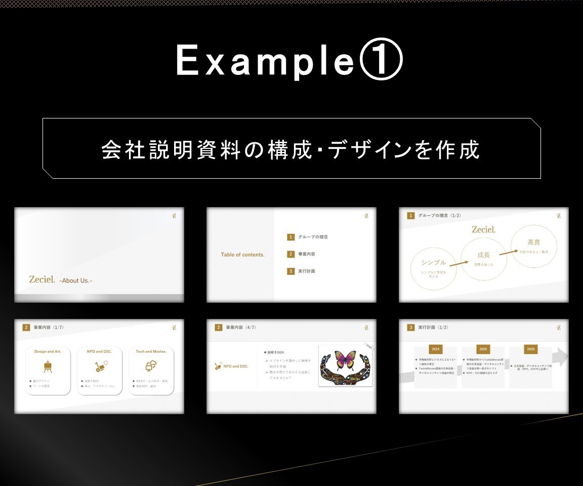 ブランディングを意識した資料を作成します ブランディングを生業にするコンサル&デザイナー経験者が対応 イメージ5