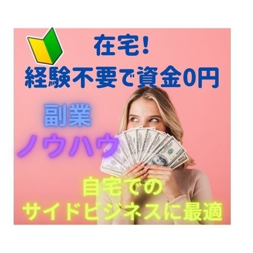 簡単な自宅作業で最適な副収入源を増やします 経験不要！専業主婦の隙間時間でがっちり稼ごう！ イメージ1