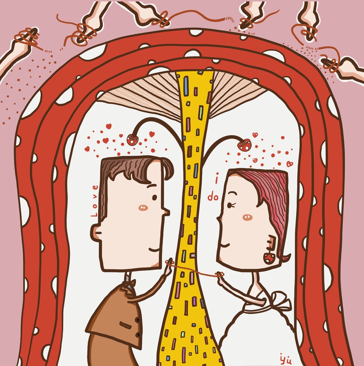 ゆるかわ手描きイラスト制作します ほっこりする、世界に一つだけのゆるかわイラスト。 イメージ4