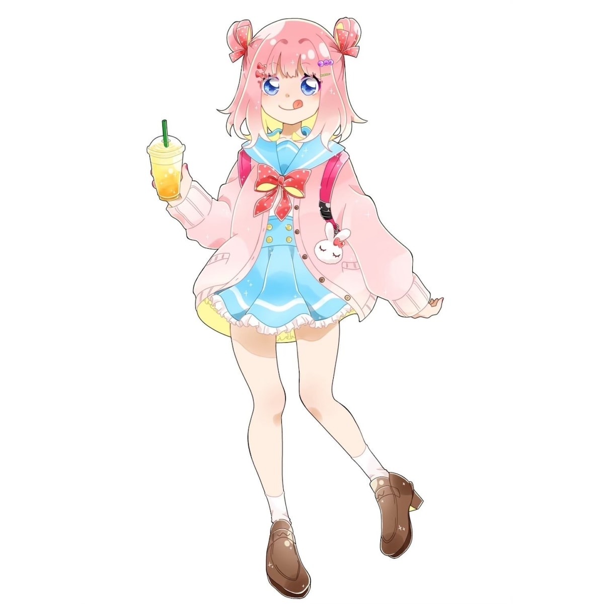 ポップで可愛いイラストお描きします 〜あなたの思い描く一枚をお届けします〜 イメージ7