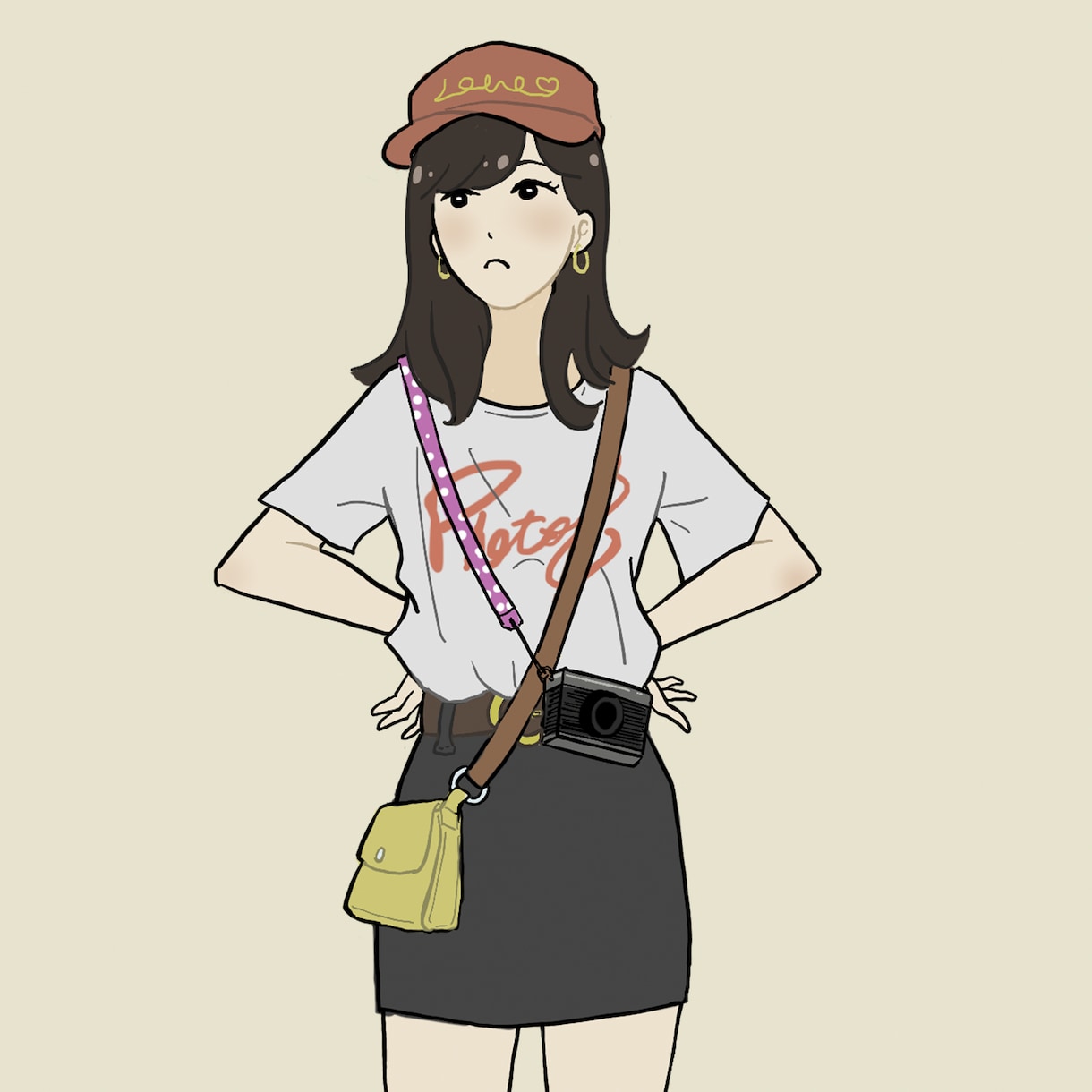 商用利用OK！人物のイラストを描きます シンプルかわいい全身イラスト。挿絵やプレゼントに！ イメージ1