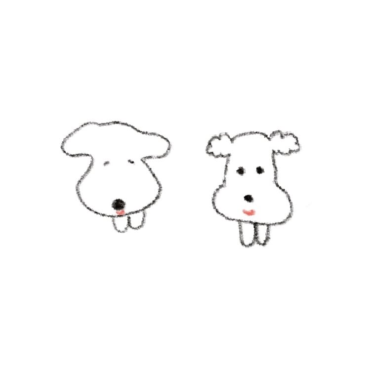 わんちゃんをチャーミングに描きます 細やかなヒアリングで、その子らしくチャーミングに描きます. イメージ1