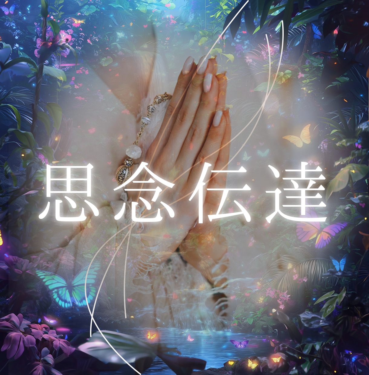 相手の心に想いを届けます♡思念伝達をします 想いを伝え、心を