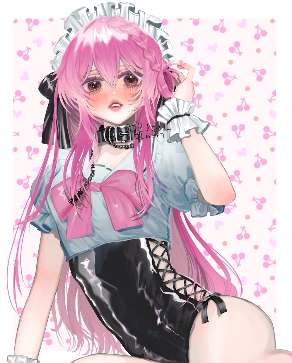 可愛い女の子のイラスト作成します 厚塗り風の色塗りが得意です！！ イメージ1