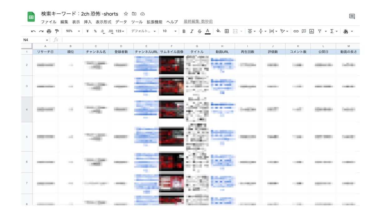 YouTubeの市場調査を代行します チャンネル開設のためのリサーチ代行 イメージ1