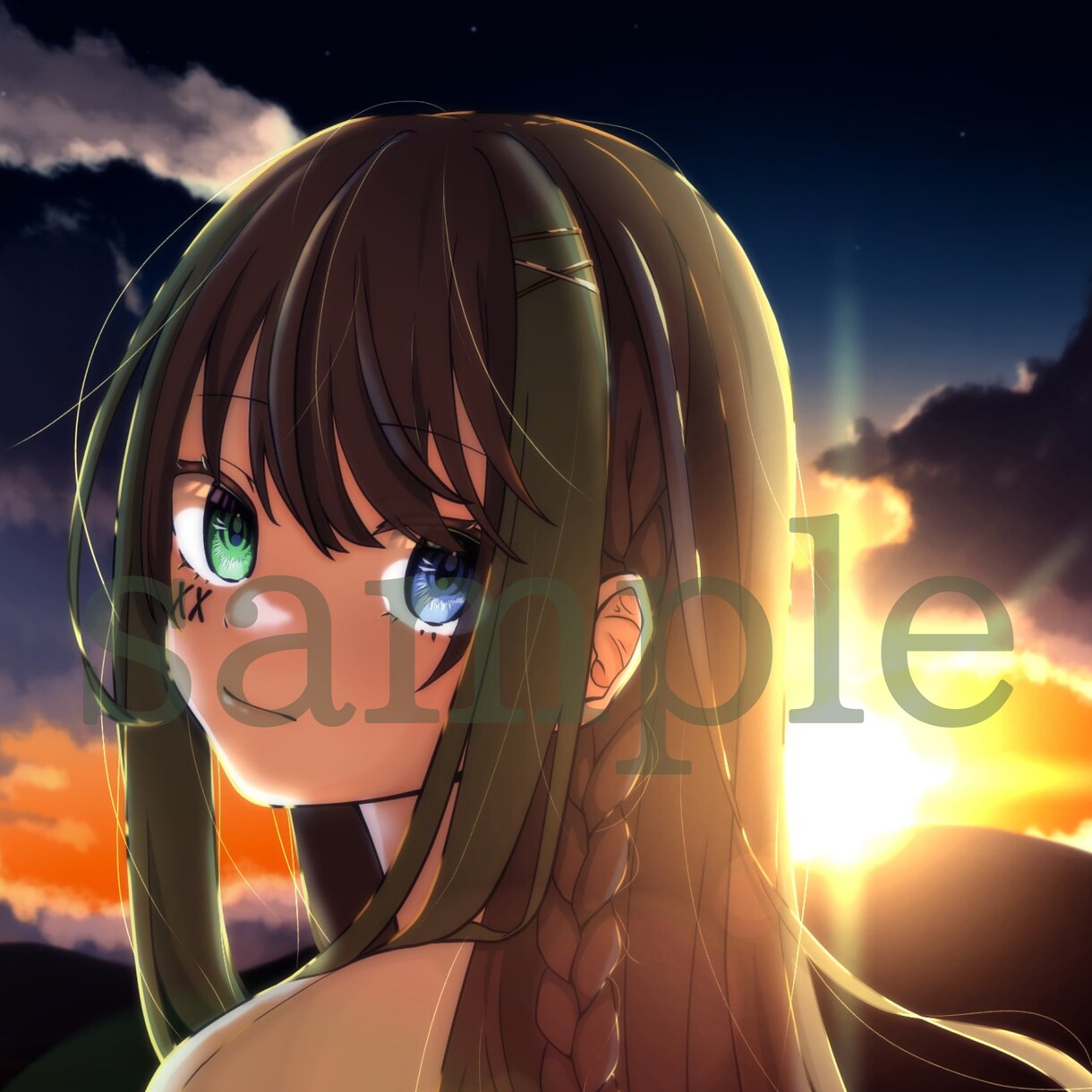 SNS用のアイコンを描きます アニメ調のほっこりする絵柄であなたのキャラクターを描きます！ イメージ6