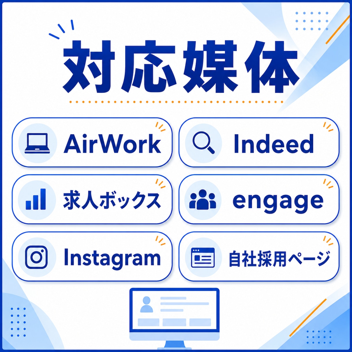 AirWork用の求人画像を3枚作成します 応募につながる求人画像を作ります イメージ4