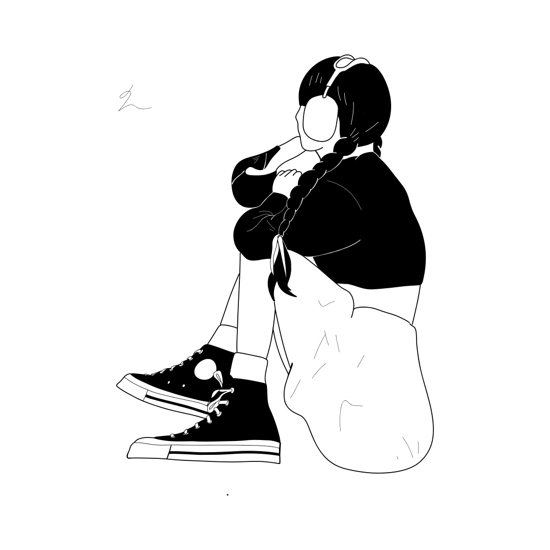 モノクロでおしゃれな線画お描きします お気に入りの写真を線画イラストにしてお届けします。 イメージ6