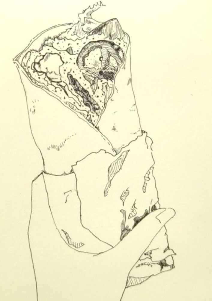 お料理のイラスト描きます お店のメニューやPR・POPに、ペン画のお洒落な雰囲気を！ イメージ3