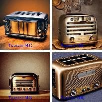 スチームパンク風なトースターをCGで制作しています Illustration of a toaster イメージ10
