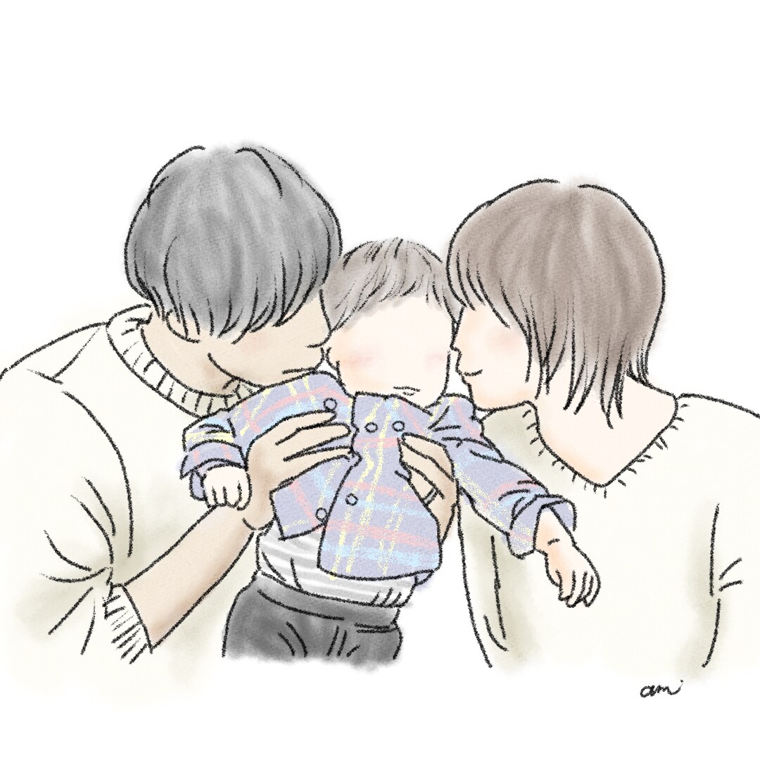柔らかい雰囲気で温かみのある似顔絵描きます 4名まで基本料金に含まれます◎ペットもok イメージ2