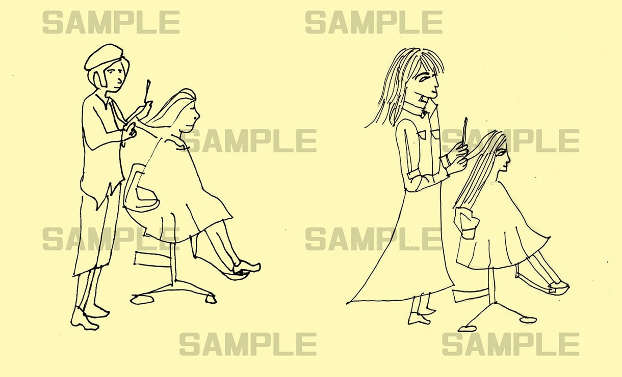味のある一点ものイラストを描きます 単体イラスト4点での料金です。他者と差をつけたい方に。 イメージ5
