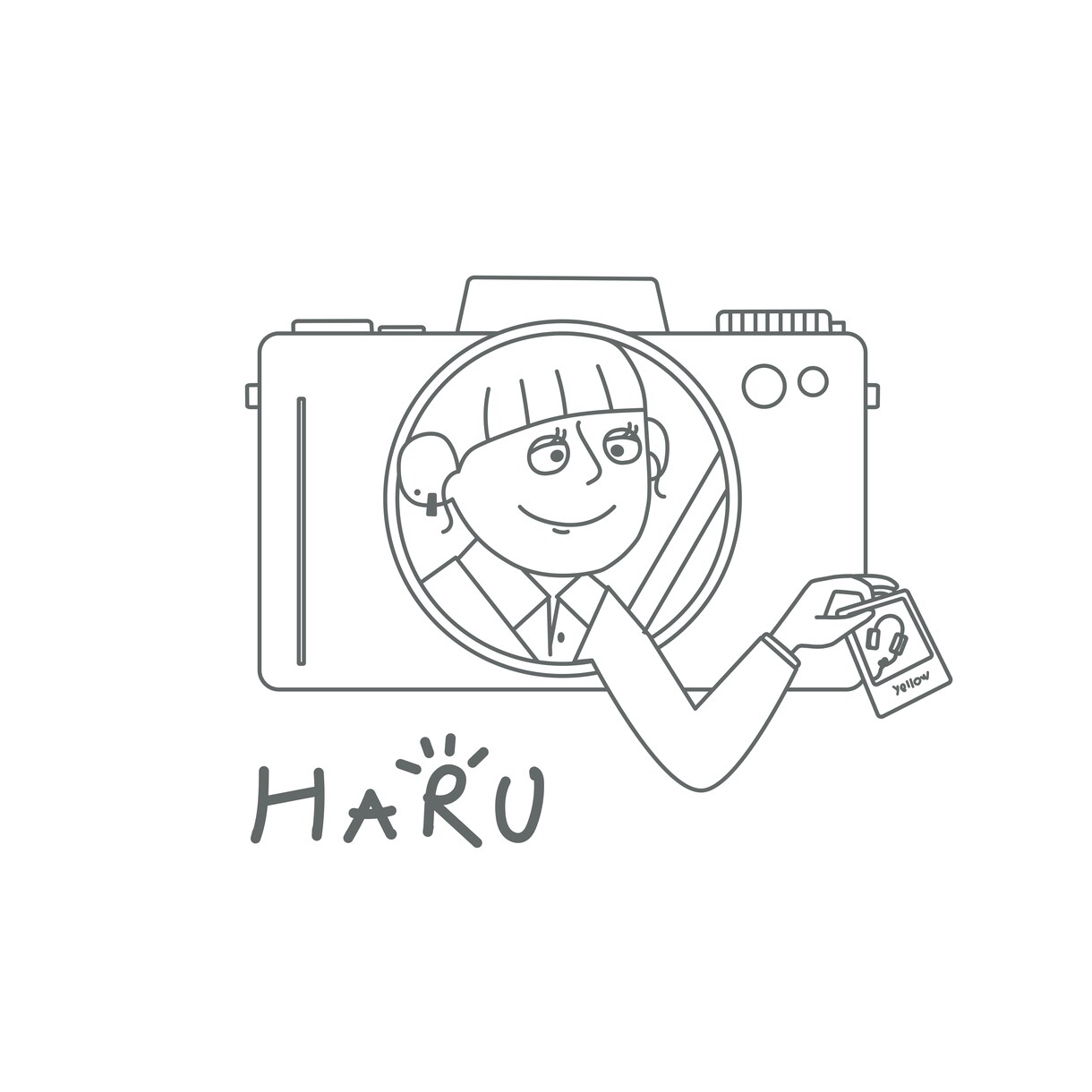 ゆるい似顔絵描きます アイコンにぴったりな線画ですっ！！ イメージ1