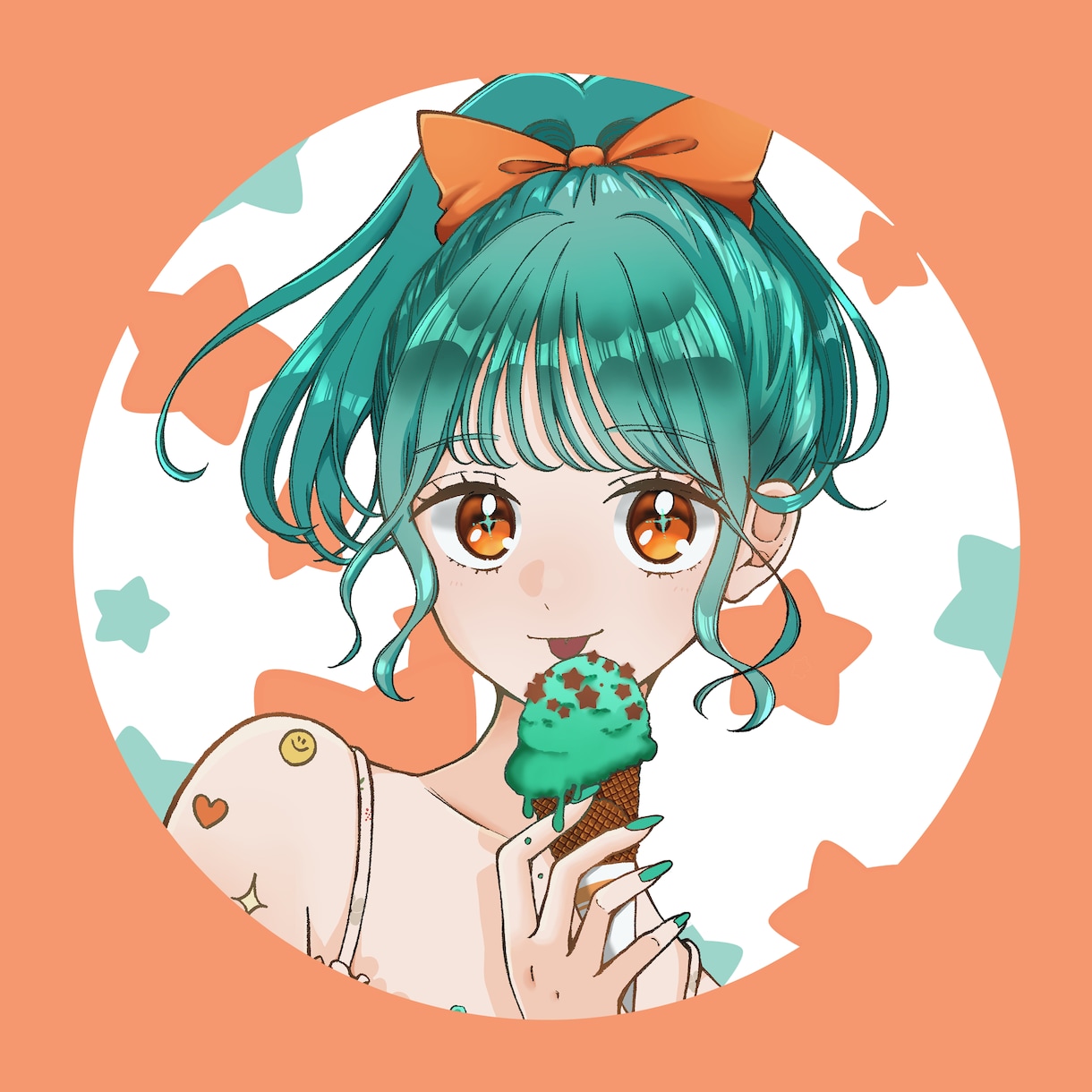 追加料金なし!可愛いアイコンを描きます 人の目を惹くアイコンをお求めの方へ!SNS、仕事、名刺など イメージ5