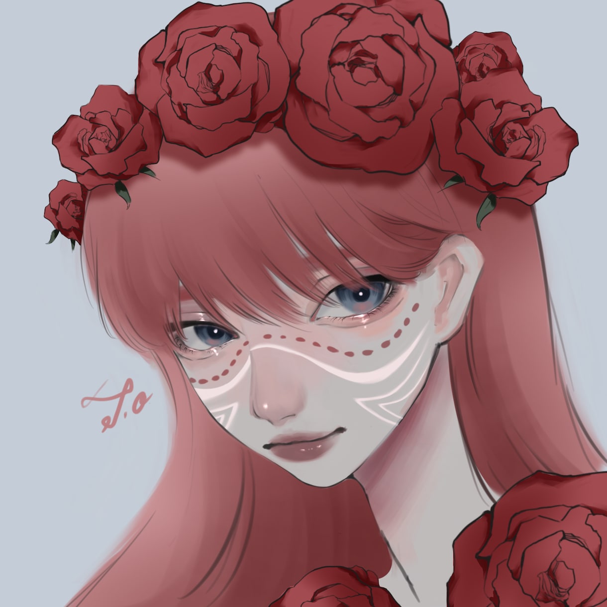 一目見たら忘れられない美人イラスト描きます 厚塗りアイコンで見た人の心を掴んで離さないイラスト描きます！ イメージ6
