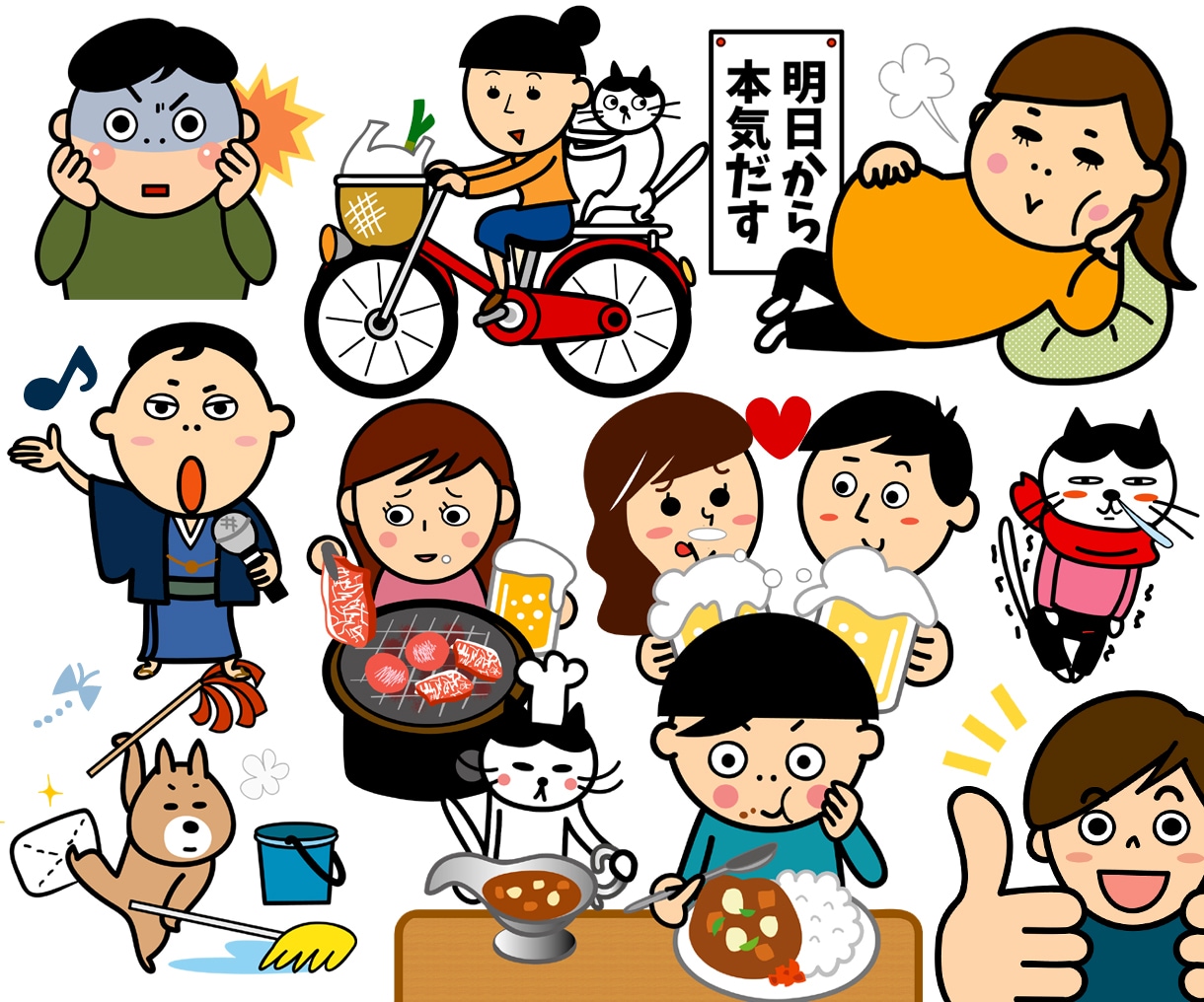 わかりやすくて楽しいイラストを描きます ゆるいものからクセの強いものまでお好みのタッチで制作します。 イメージ3