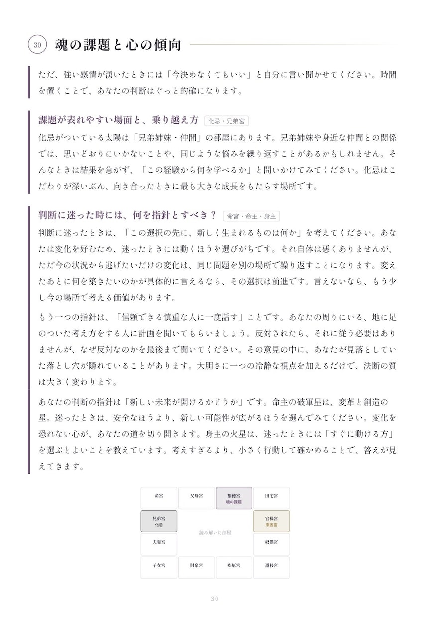 紫微斗数完全マスター講座を提供します 所持者からでも複雑な紫微斗数をマスター イメージ8
