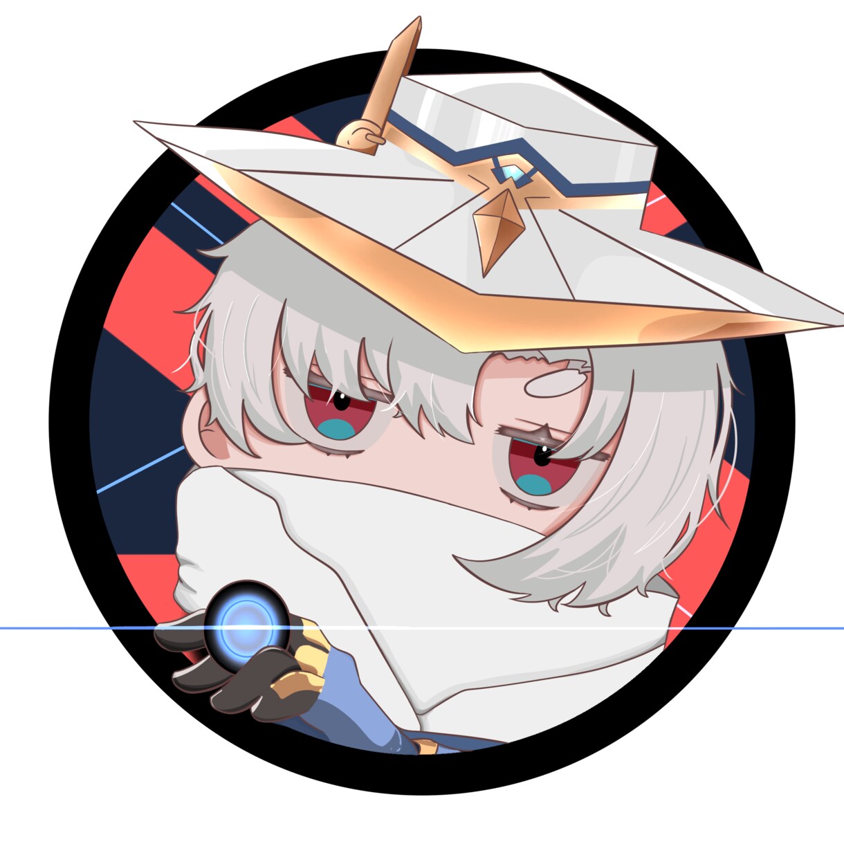 円型の可愛いアイコン描きます 透過済みで配信のアイコンや動画の間で使いやすい！ イメージ7
