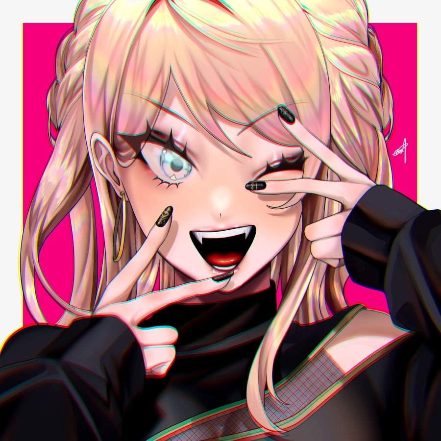 SNSアイコン制作ます ツヤっとしたイラストでSNSアイコン制作します！ イメージ2