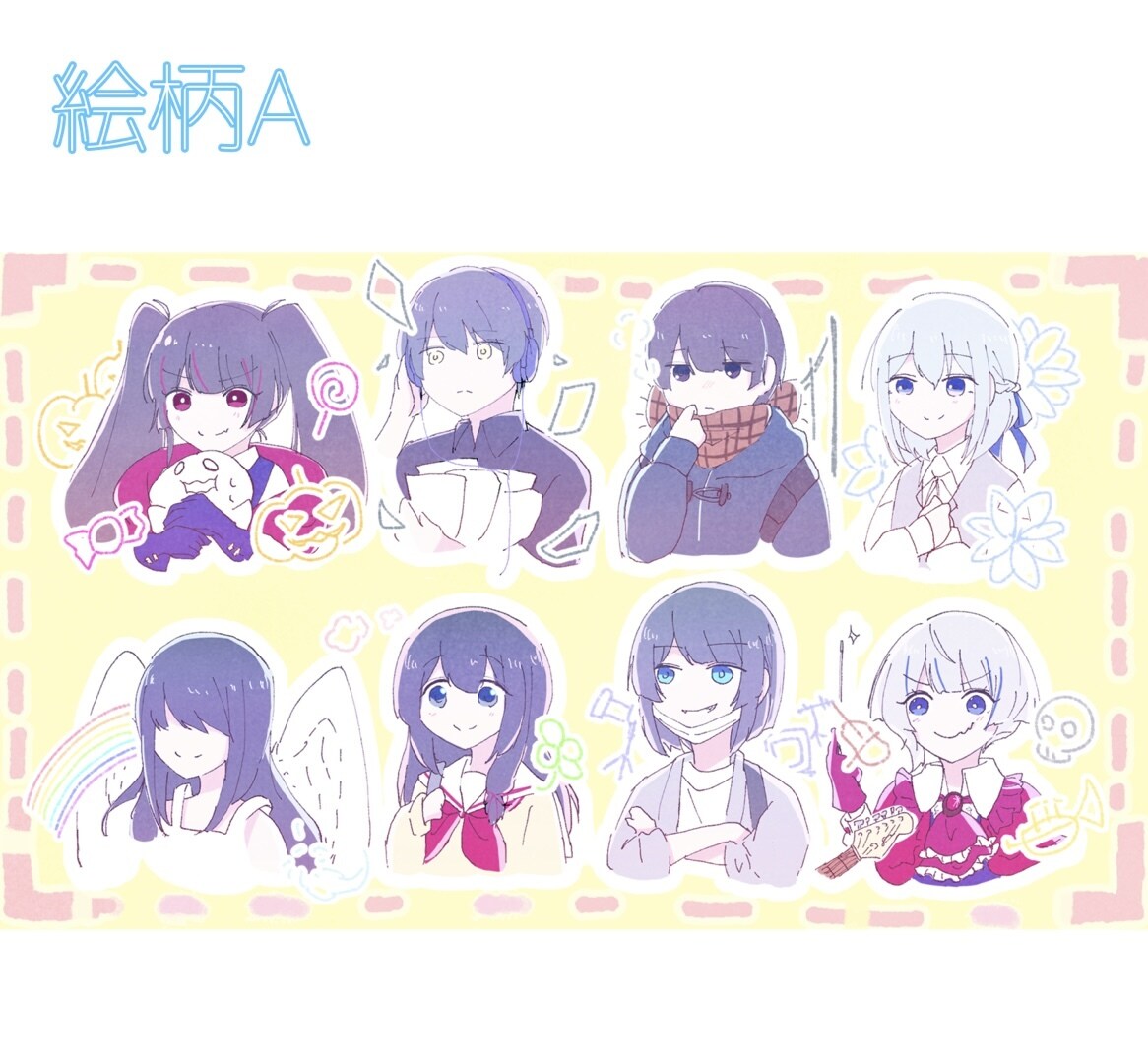 さまざまな絵柄でアイコン・立ち絵等お描きします 最短3日！一枚絵・SDキャラなども承っております。 イメージ3