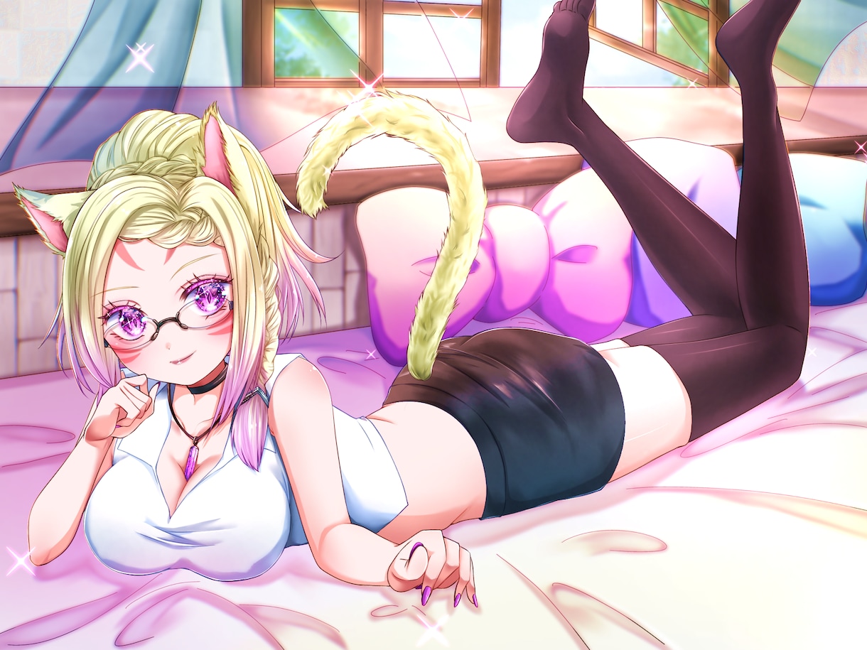イラスト制作します 商用利用、ファンアートなどにどうぞ⊂( ᐢ. ̫.ᐢ)⊃♡ イメージ2