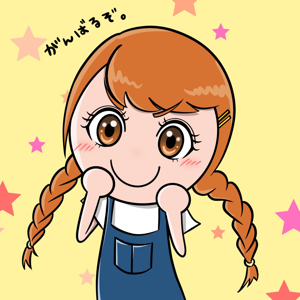 似顔絵キャラクター作ります アニメ風キャラクターを作ります。 イメージ4