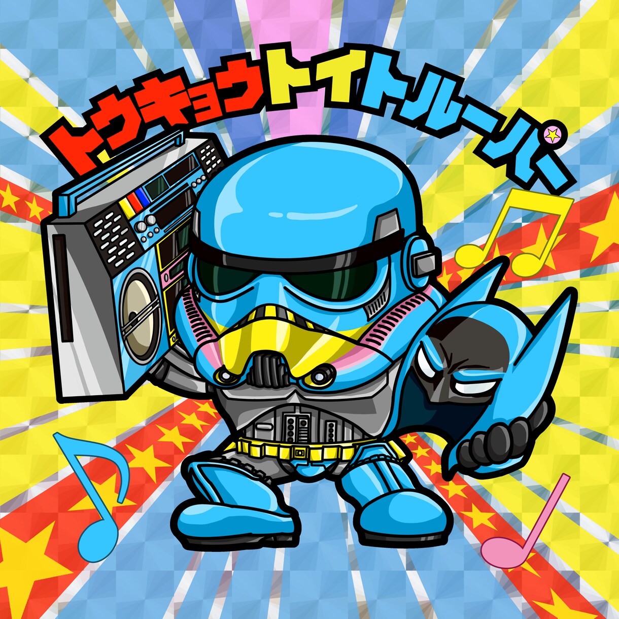 ビックリマン風おまけシールイラスト作成します 名刺代わりにかわいいイラストであなたをアピール！ イメージ7