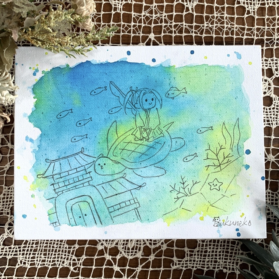 優しいタッチの水彩画イラストを作成します 〜温かい手描きの水彩画イラストを、ご自宅やプレゼント用に〜 イメージ8