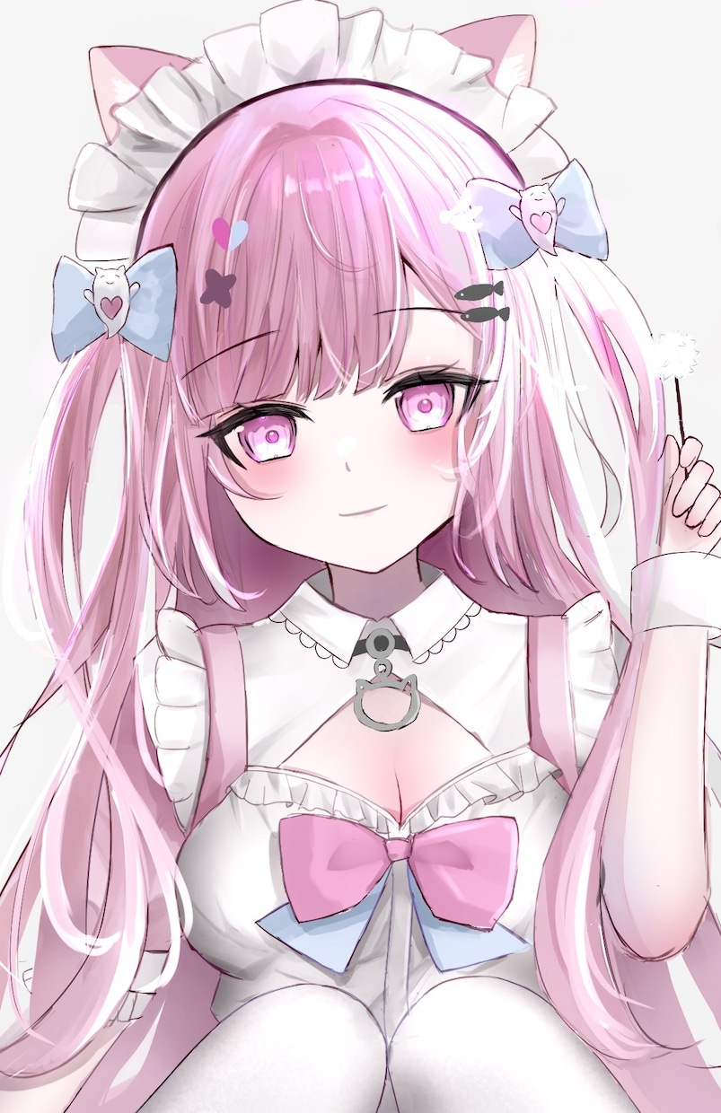 かわいい女の子のイラスト描きます 繊細で儚げ、可愛いに溢れたイラストを描きます！ イメージ1
