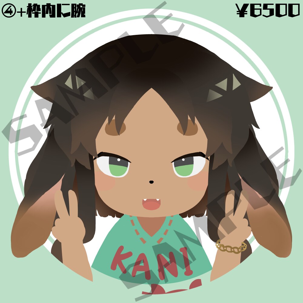 SNSアイコン描きます 主線なし！かわいいミニキャラアイコン イメージ5