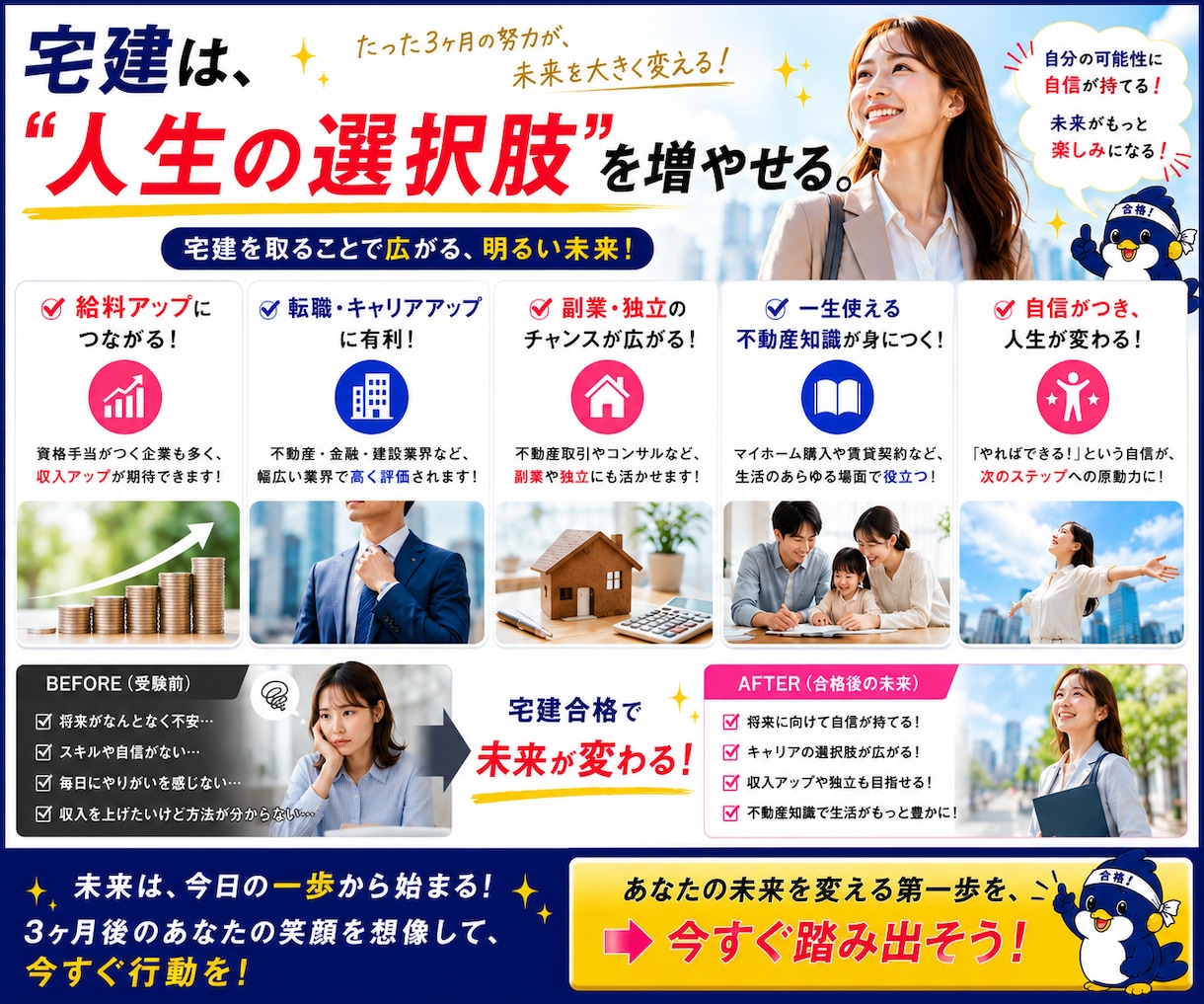 不動産ド素人が3ヶ月で宅建一発合格！勉強法教えます 宅建合格のカギは知識量じゃなく勉強法です！ イメージ8