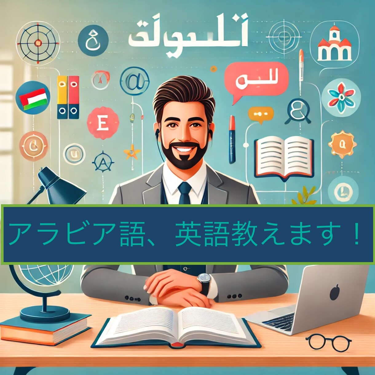 語学レッスンします 一緒に楽しくレッスンしましょう～異文化にも触れ合えるよ！ イメージ1