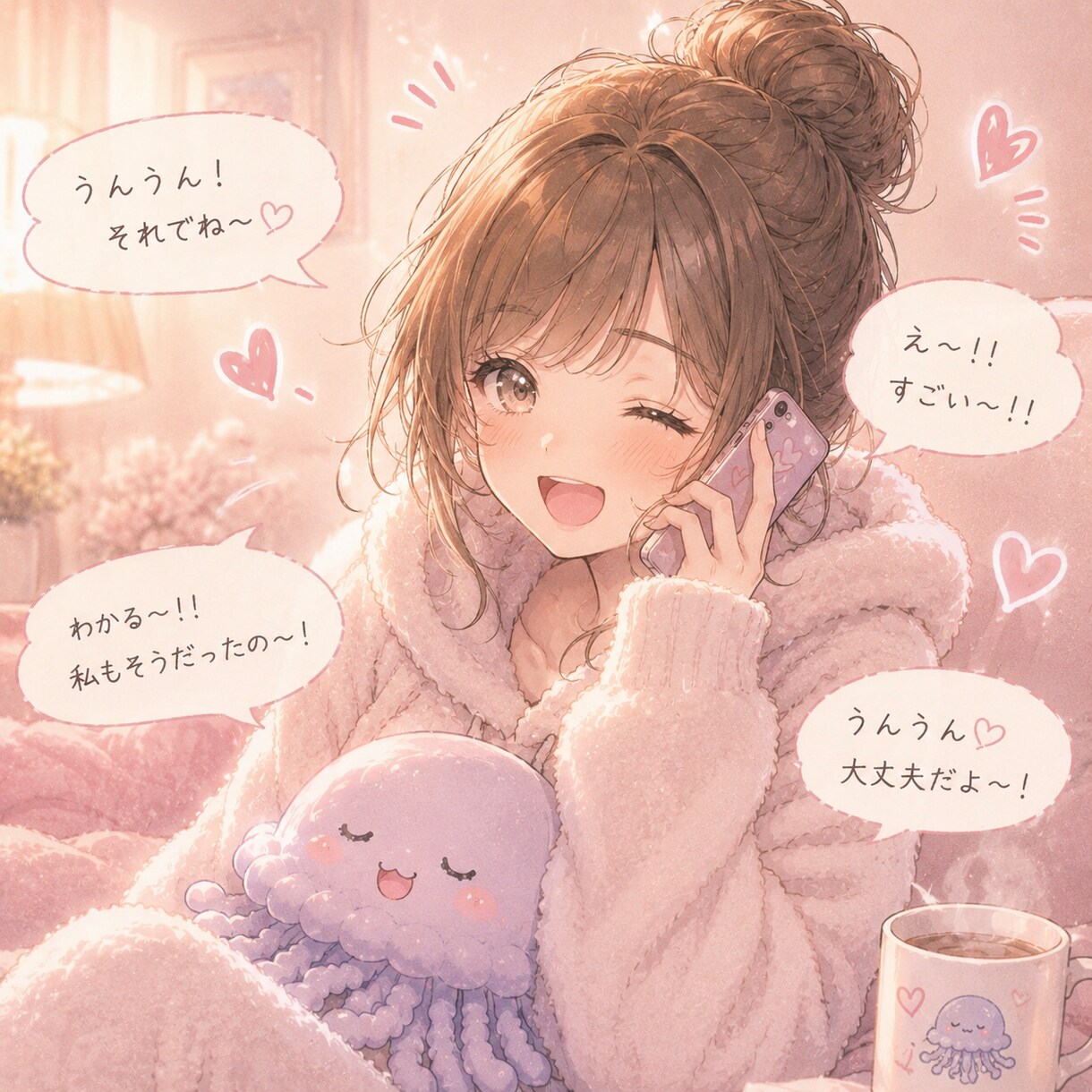 可愛いとか癒し声ってよく言われます あなたのことゆっくりまったりお話聞かせてください イメージ2