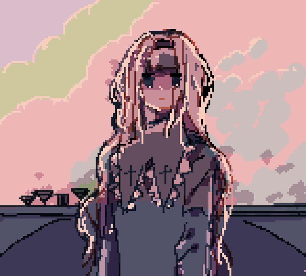 ピクセルアート・ドット絵やGIFアニメ描きます エモ可愛い少しアンニュイなドット絵/簡単なアニメも描けます イメージ4
