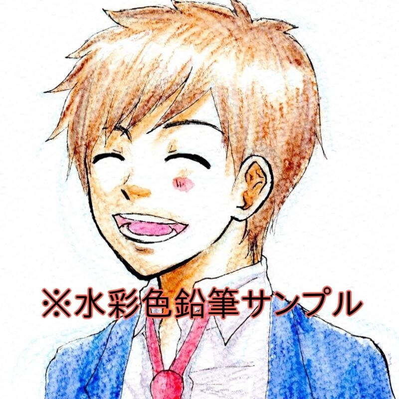 笑顔のアイコンお描きします アナログのあたたかみをそのまま出します イメージ2
