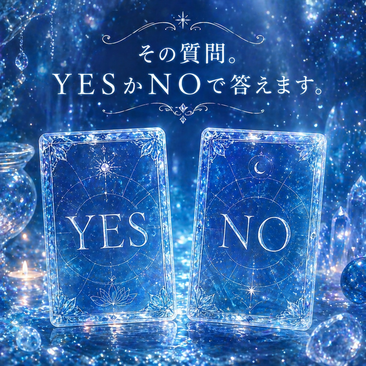 その質問、ＹＥＳかＮＯでお答えします ☆ワンコイン☆タロットカードを使って占います イメージ3