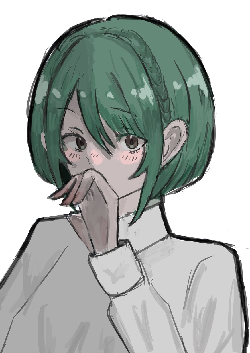 SNSに使えるイラスト描きます SNSのアイコンにつかえる人物イラストオーダー承ります イメージ2