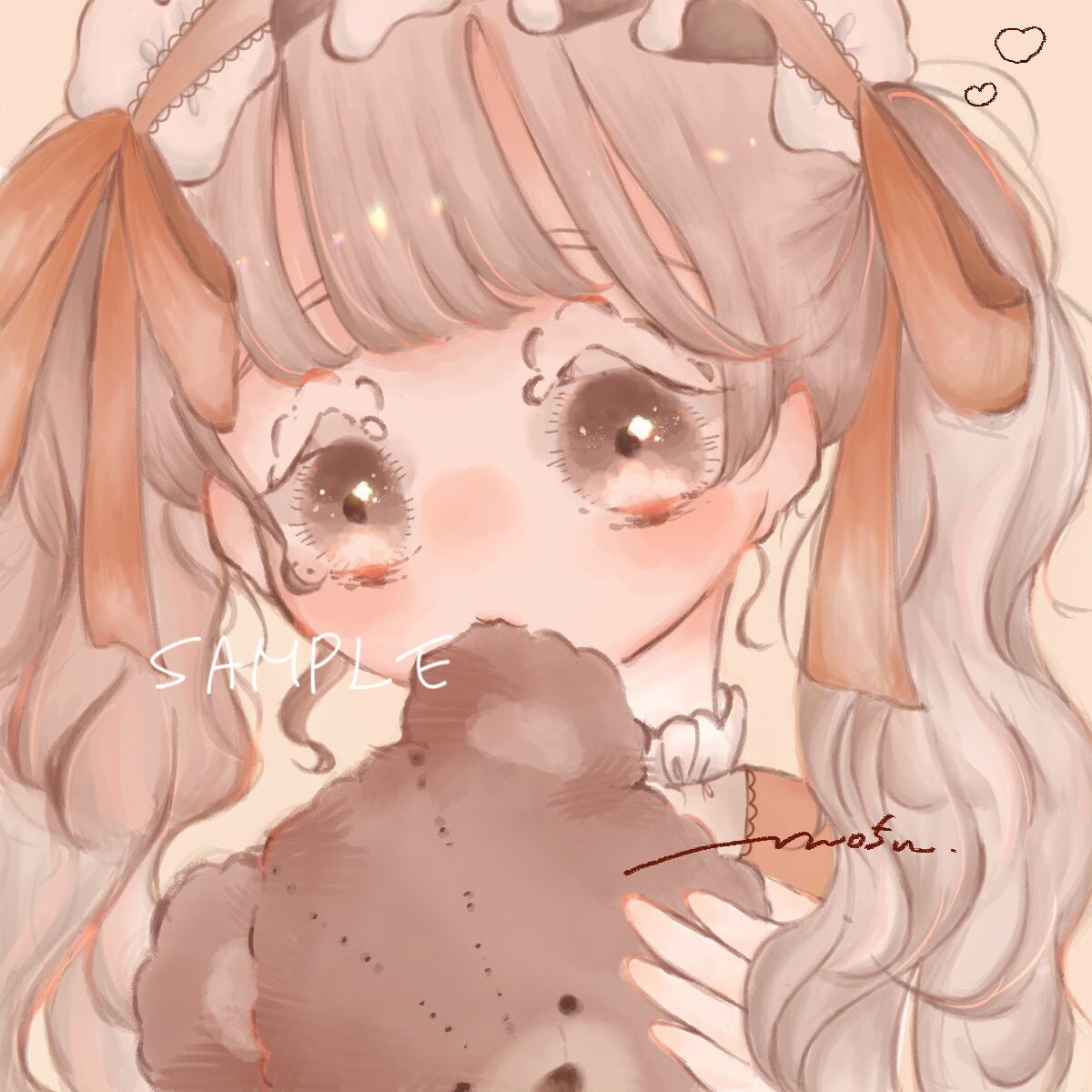 ゆるふわ可愛い!snsアイコンやイラスト描きます とびきり可愛いを詰め込みたい方へ イメージ2