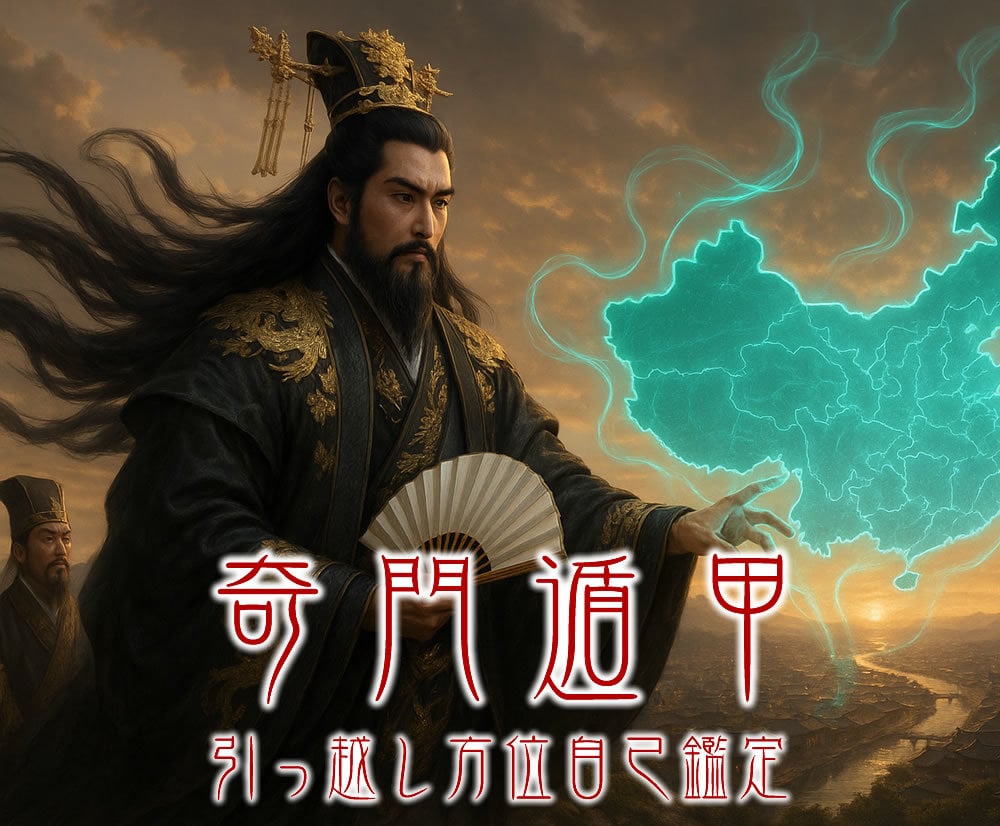 中国直伝奇門遁甲引っ越し自己鑑定セット販売します 本場の中国式奇門遁甲で実践するコンプリート引っ越し術セット イメージ1