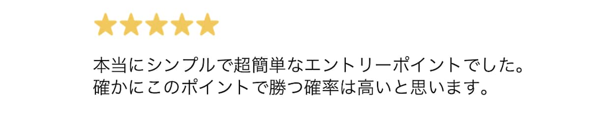 BO最高の超理に適ったエントリーポイント教えます とても理に適った無裁量で初心者の方もシンプルでお勧め手法です イメージ2